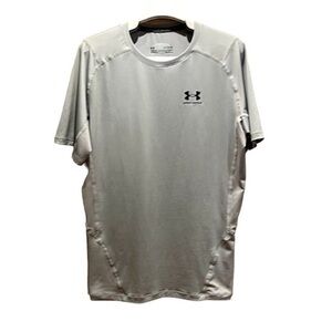 Under Armour Men’s Heat Gear Compression T Shirt Gray Size XL